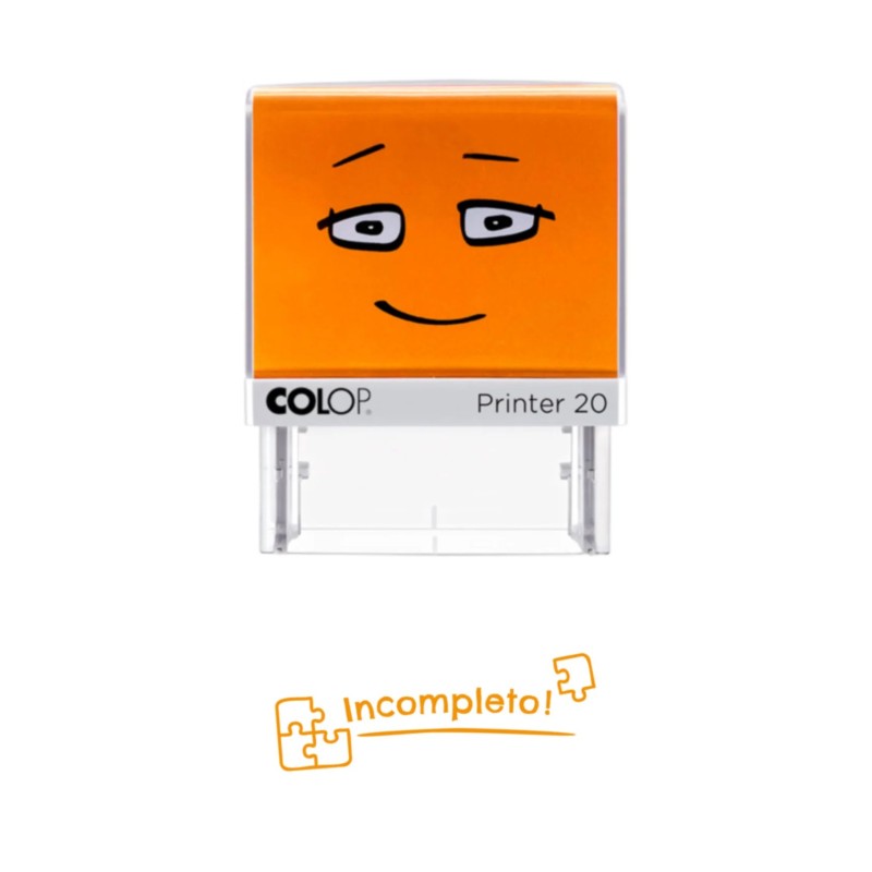 COLOP TIMBRO INSEGNANTI INCOMPLETO " 163831"