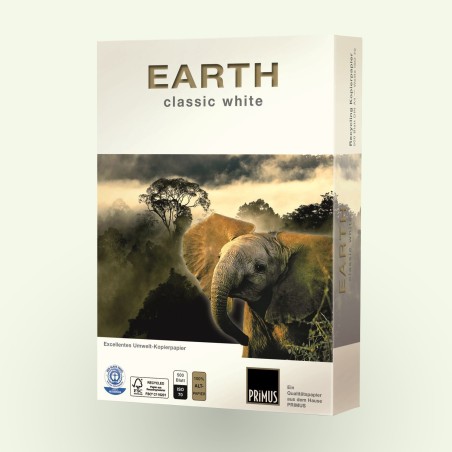 CARTA EARTH CLASSIC WHITE A4 GR.80 RICICLATA FSC