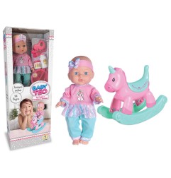 TEOREMA BABY TEO - BEBE' CON CAVALLINO E ACCESSORI 80458
