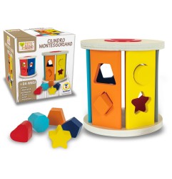 TEOREMA FATTO DI LEGNO - CILINDRO MONTESSORIANO 41602