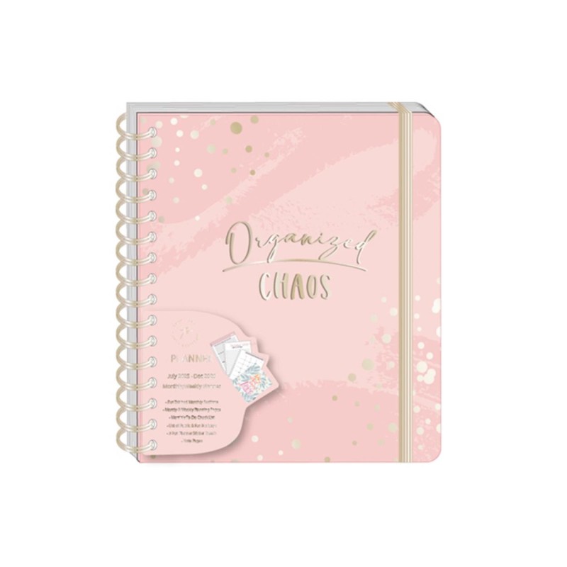 Seven 18 MONTH LARGE SPIRAL WEEKLY AGENDA 25/26 CON DIVISORI GOLD 31138TD-33010 Seven 18 MONTH LARGE SPIRAL WEEKLY AGENDA 25/26 CON DIVISORI GOLD 31138TD-33010