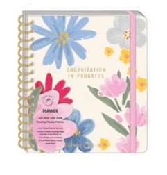 Seven 18 MONTH LARGE SPIRAL WEEKLY AGENDA 25/26 CON DIVISORI FIOR 31138TE-33007