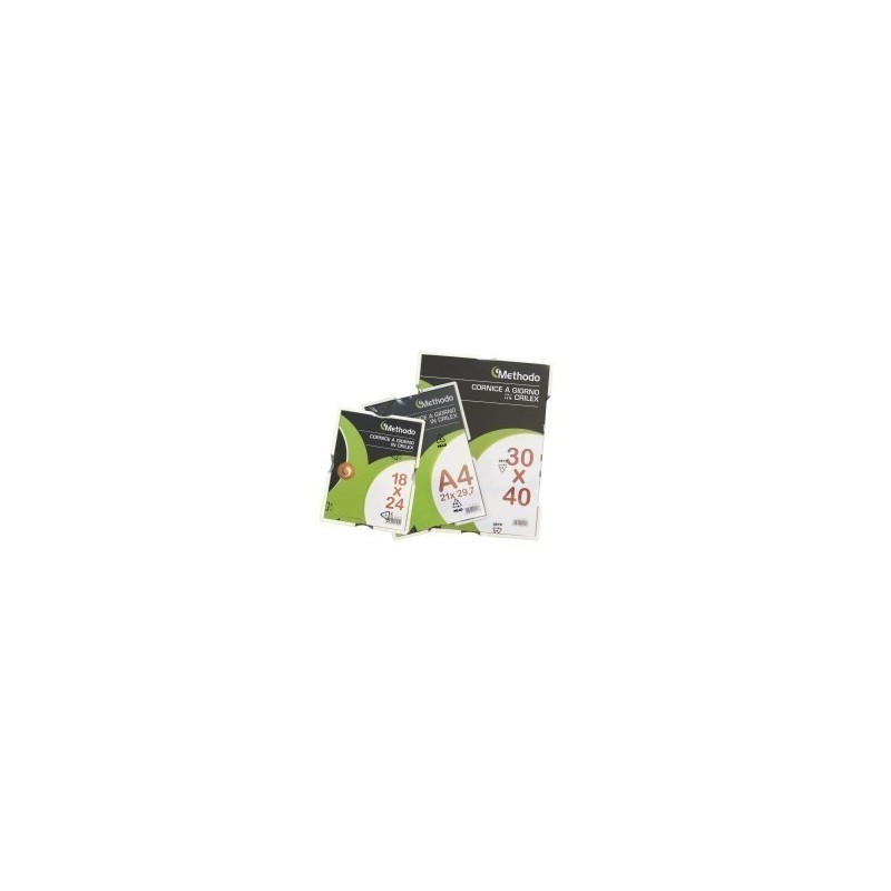 Methodo cornice a giorno in crilex antiurto trasparente 35x50 cm K900114