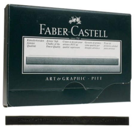 FABER GESSETTO CRETA CARBONCINO NERO RUCIATO 128300 media