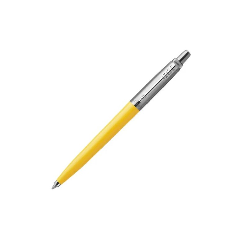 Parker Jotter Original 2076056 penna sfera gialla con clip cromata CT Parker Jotter Original 2076056 penna sfera gialla con clip cromata CT