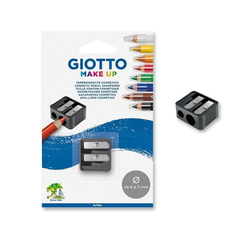 FILA Temperamatite per Make Up - Cosmetics 2 Fori Blister 1 Pezzo 4744 FILA Temperamatite per Make Up - Cosmetics 2 Fori Blister 1 Pezzo 4744