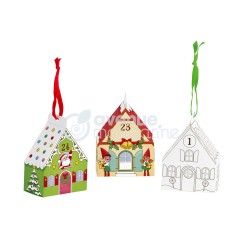 Avenue Mandarine Graffy Calendario dell'Avvento da colorare GY123C