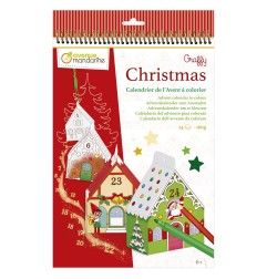 Calendario Avvento da colorare Avenue Mandarine - GY123C