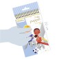 Blocco marionette da dita da colorare Avenue Mandarine Graffy Puppet Football, 24 sagome - GY101C Blocco marionette da dita da colorare Avenue Mandarine Graffy Puppet Football, 24 sagome - GY101C