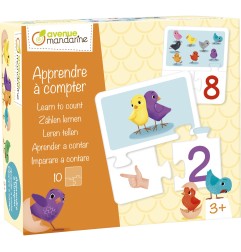 Puzzle educativo Avenue Mandarine, Imparare a contare