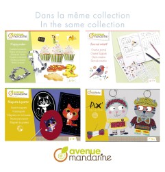 Kit cupcake Avenue Mandarine, gattini - KC106C