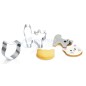 Kit per decorare cupcake Avenue Mandarine, dolci ricette e accessori a tema gattini - KC106C