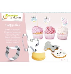 Kit cupcake Avenue Mandarine, gattini - KC106C