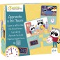 Puzzle educativo Avenue Mandarine, Imparare a leggere l'ora - JE531C
