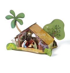 Puzzle Decor 3D Avenue Mandarine, Il presepe di Natale