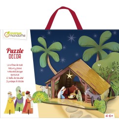 Puzzle Decor 3D Avenue Mandarine, Il presepe di Natale