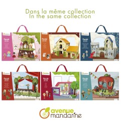 Puzzle Decor 3D Avenue Mandarine, Il presepe di Natale