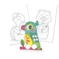 Blocco marionette da dita da colorare Avenue Mandarine Graffy Puppet Animali domestici, 24 sagome - GY095C Blocco marionette da dita da colorare Avenue Mandarine Graffy Puppet Animali domestici, 24 sagome - GY095C