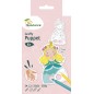 Blocco marionette da dita da colorare Avenue Mandarine Graffy Puppet Principe e principessa, 24 sagome - GY008O