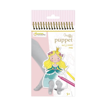 Avenue Mandarine Graffy Puppet, principe e principessa (pupazzetti) GY008O