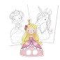 Blocco marionette da dita da colorare Avenue Mandarine Graffy Puppet Principe e principessa, 24 sagome - GY008O