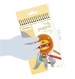 Graffy Puppet Animali supereroi Avenue Mandarine