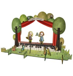 Puzzle Decor 3D Avenue Mandarine, Il palcoscenico