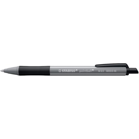 Stabilo Pointball Colorful penna sfera nera 10 pz 6033/2-46