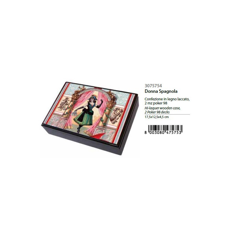 MODIANO SCATOLA LEGNO RAMINO DONNA SPAGNOLA 3075754