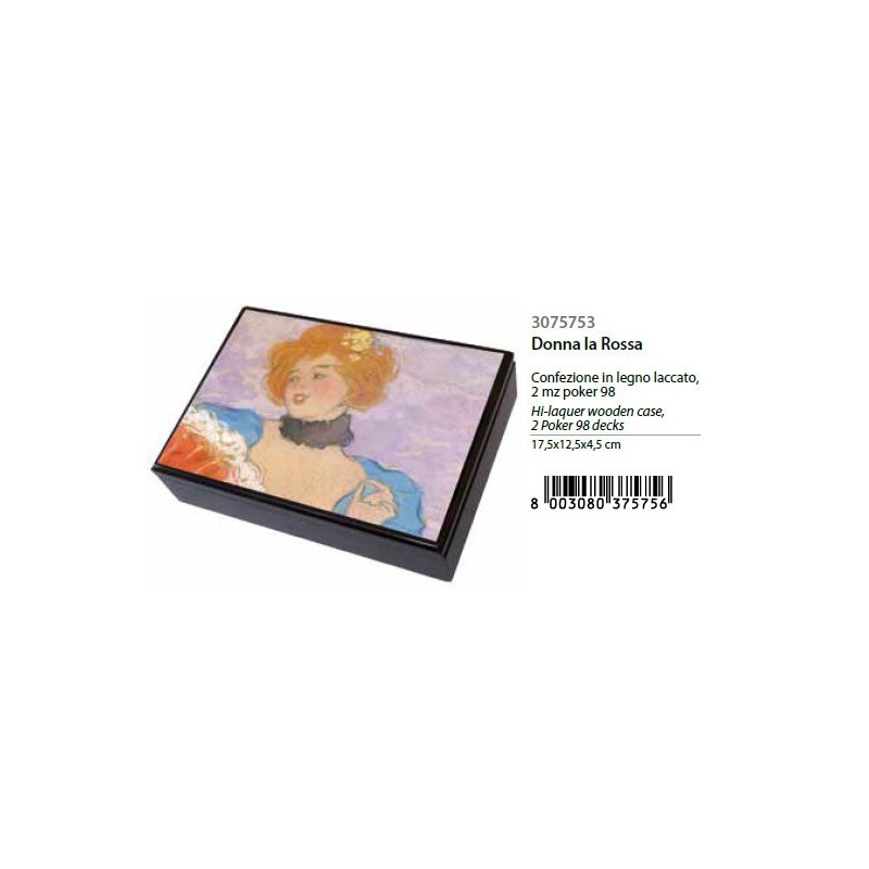 MODIANO SCATOLA LEGNO RAMINO DONNA LA ROSSA 3075753
