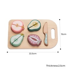 COLOROSA GIFT GIOCO IN LEGNO TAGLIERE CON FRUTTA 24m+ 364004