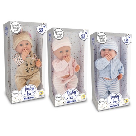 TEOREMA BABY TEO - NEOBORN NEONATO 40 CM 3 MDL ASS 81036