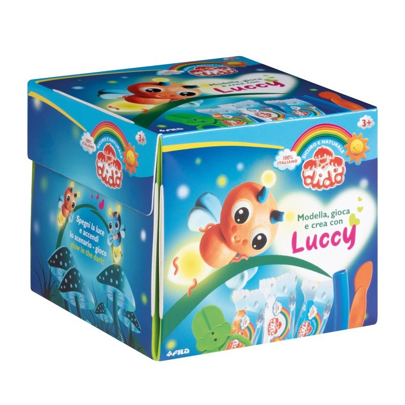 Didò Modella Gioca Crea con Luccy pasta modellabile 150 g F362500 Didò Modella Gioca Crea con Luccy pasta modellabile 150 g F362500