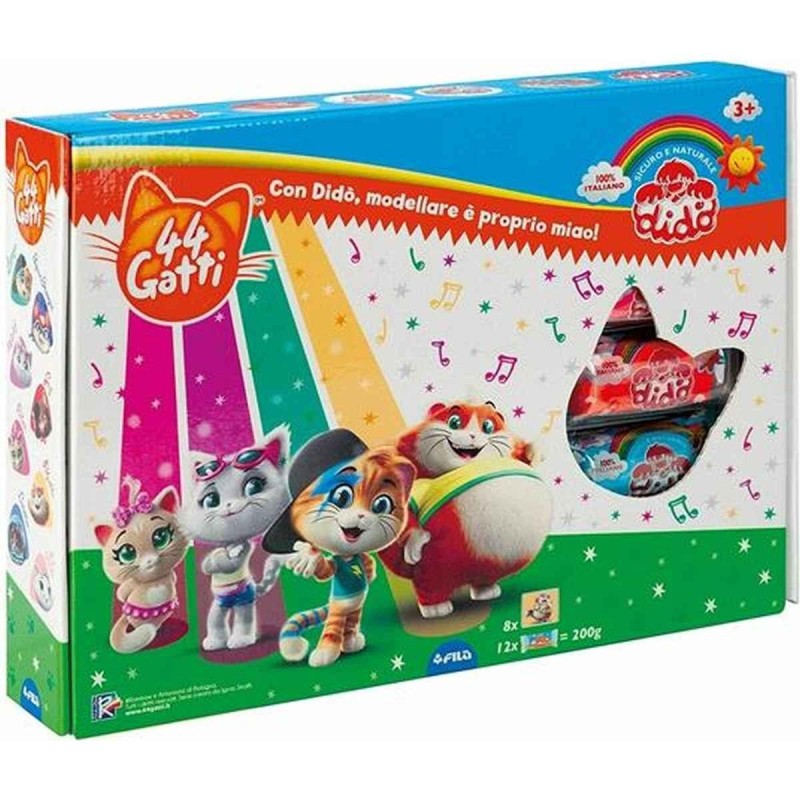 Didò Modella I 44 Gatti pasta modellabile 600 g F353300 Didò Modella I 44 Gatti pasta modellabile 600 g F353300