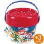 Didò Secchiello Natale pasta modellabile 12 salsicciotti con formine F363100 Didò Secchiello Natale pasta modellabile 12 salsicciotti con formine F363100