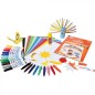 Giotto Be Bè Little Creations set creativo con pennarelli pastelloni colla stencil e blocco F479100 Giotto Be Bè Little Creations set creativo con pennarelli pastelloni colla stencil e blocco F479100