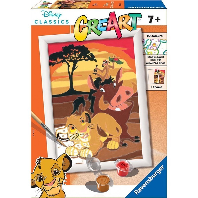 Ravensburger CreArt Lion King set creativo Ravensburger CreArt Lion King set creativo