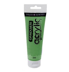 Daler-Rowney Graduate acrilico Verde foglia 120 ml