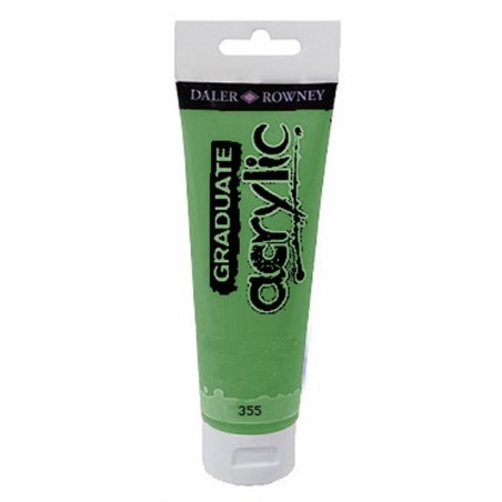 Daler-Rowney Graduate acrilico Verde foglia 120 ml