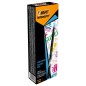BIC Intensity Fine fineliner punta 0,8 mm tratto 0,4 mm inchiostro a base d'acqua nero – confezione 12 pezzi 942069