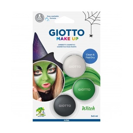 FILA GIOTTO MAKE UP STREGA SET 3 OMBRETTI CLASSIC PER BAMBINI 476000