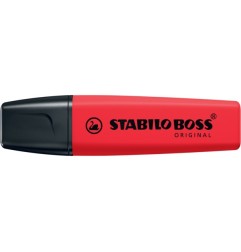 STABILO BOSS ORIGINAL evidenziatore scalpello 2-5 mm rosso