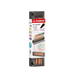 Scatola 10 pezzi Pennarelli Stabilo Point 88 8810-5
