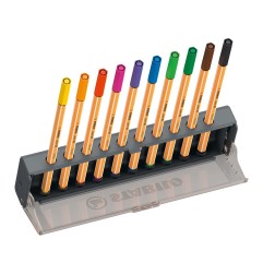 Scatola 10 pezzi Pennarelli Stabilo Point 88 8810-5