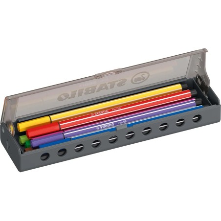 STABILO PEN 68 CLICK SET -10PZ 6810-7
