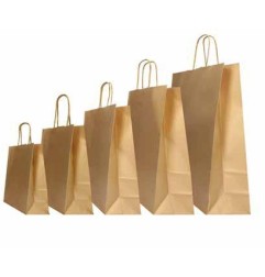 SHOPPER CARTA 18+8x24 ORO Ritorta -25pz 310000548AB25