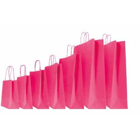 SHOPPER CARTA 22+10x29 MAGENTA Ritorta -25pz 310000475AB25