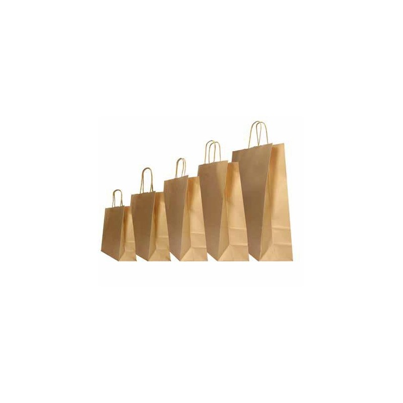 SHOPPER CARTA 22+10x29 ORO Ritorta -25pz 310003203AB25 SHOPPER CARTA 22+10x29 ORO Ritorta -25pz 310003203AB25