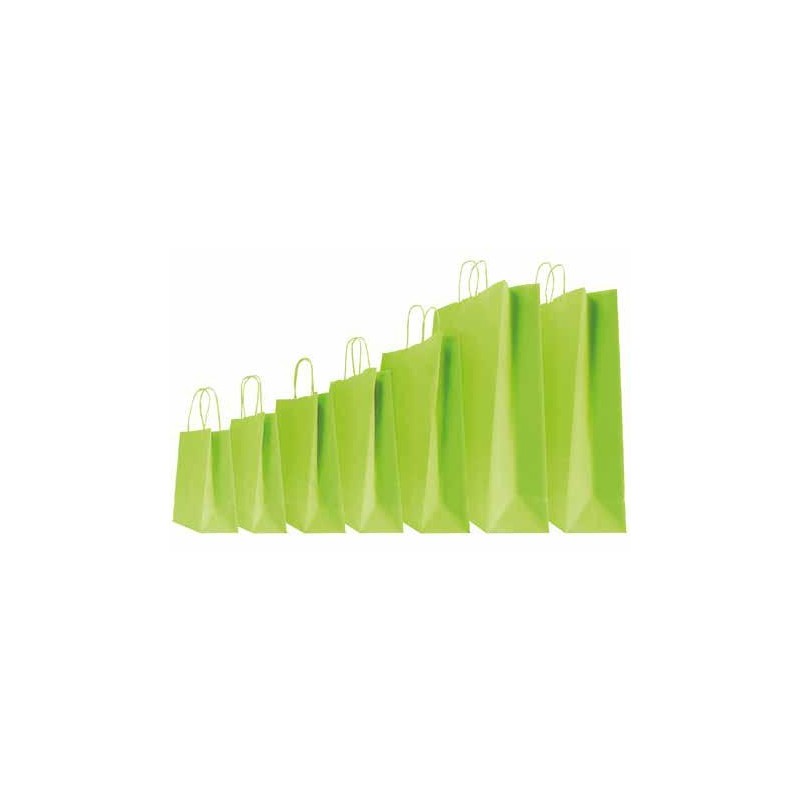 SHOPPER CARTA 36+12x41 VERDE MELA Ritorta -25pz 310003014AB25 SHOPPER CARTA 36+12x41 VERDE MELA Ritorta -25pz 310003014AB25