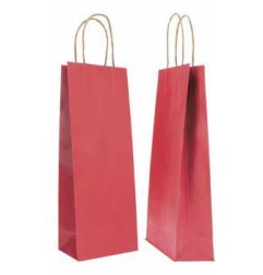 SHOPPER CARTA 14+9x38 BORDO' Ritorta -20pz 310002993BB20 (x bottiglie)